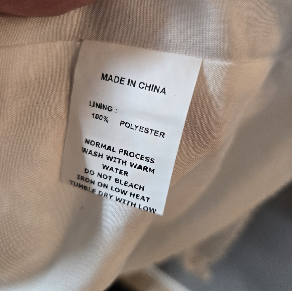 Simple White Textured Blouse From Amazon - Picture 4 of 4